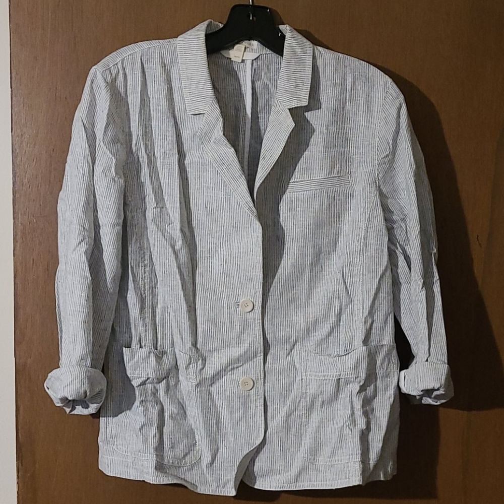 Eileen Fisher 2 Button Jacket - image 1